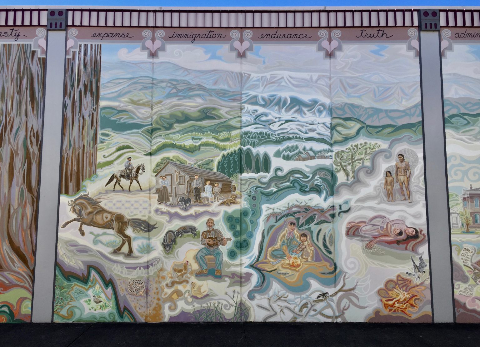 History mural section 2